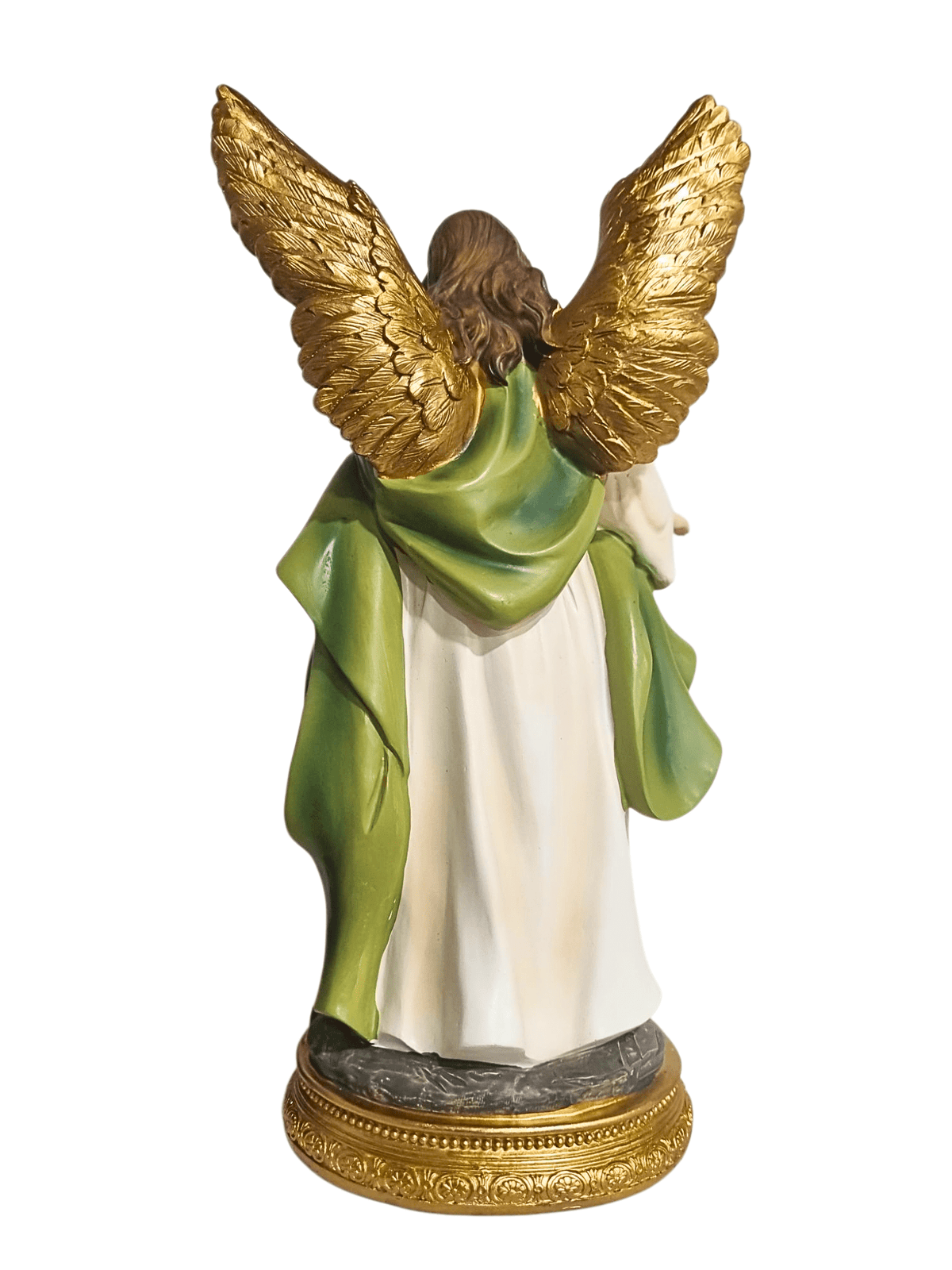 Imagem do Anjo da Guarda em Resina 30 cm-TerraCotta Arte Sacra