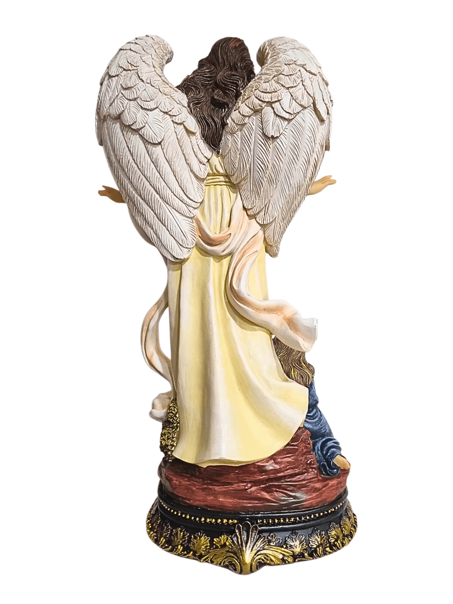 Imagem do Anjo da Guarda em Resina 40 cm-TerraCotta Arte Sacra