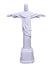 Imagem do Cristo Redentor em Porcelana 25 cm-TerraCotta Arte Sacra