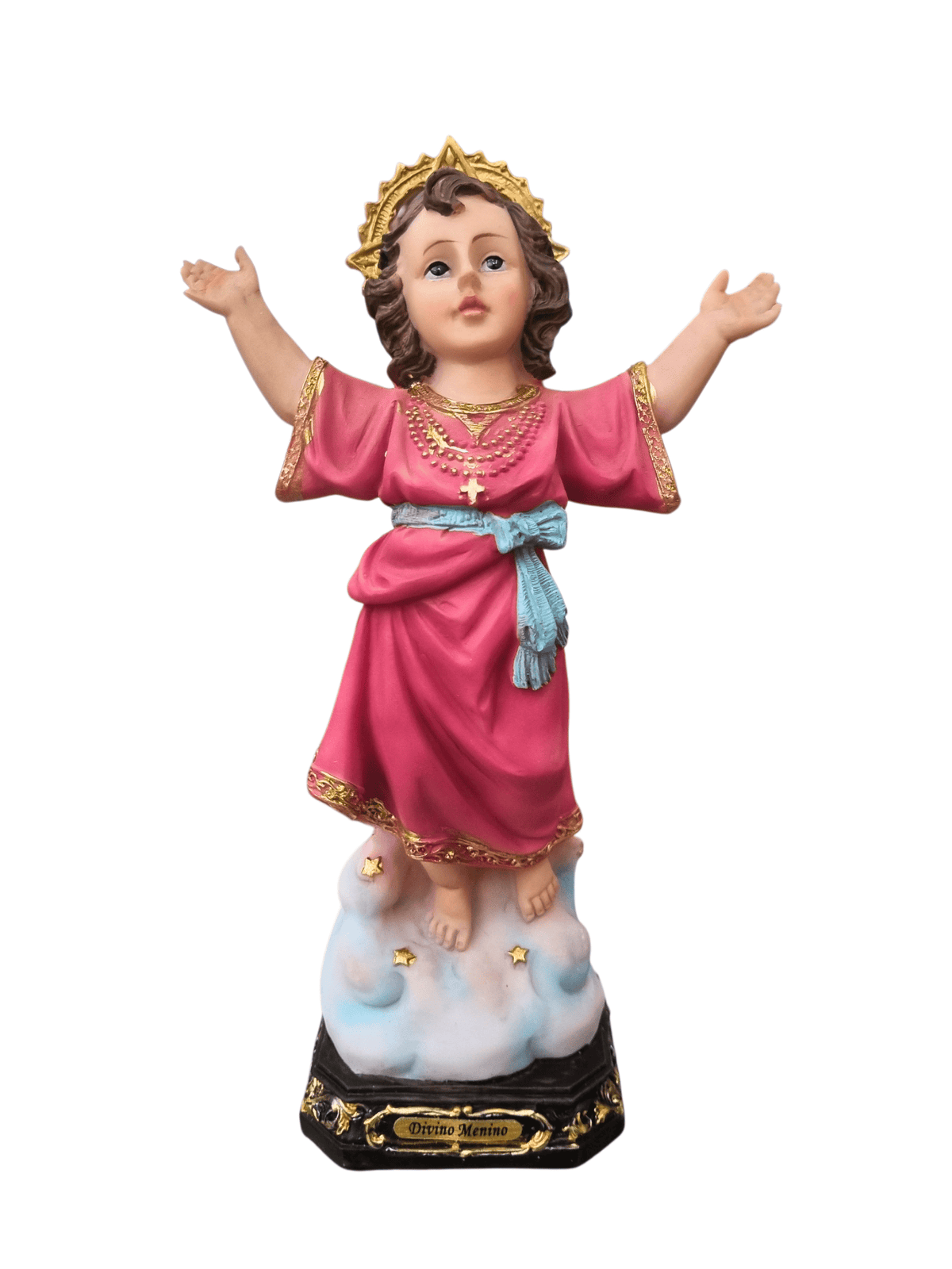 Imagem do Divino Menino em resina 24 cm-TerraCotta Arte Sacra