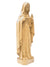 Imagem do Imaculado Coração de Maria de Madeira 9 cm-TerraCotta Arte Sacra