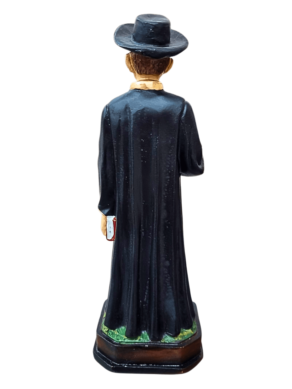 Imagem do Padre Cícero em Pó de Mármore Colorido 20 cm-TerraCotta Arte Sacra