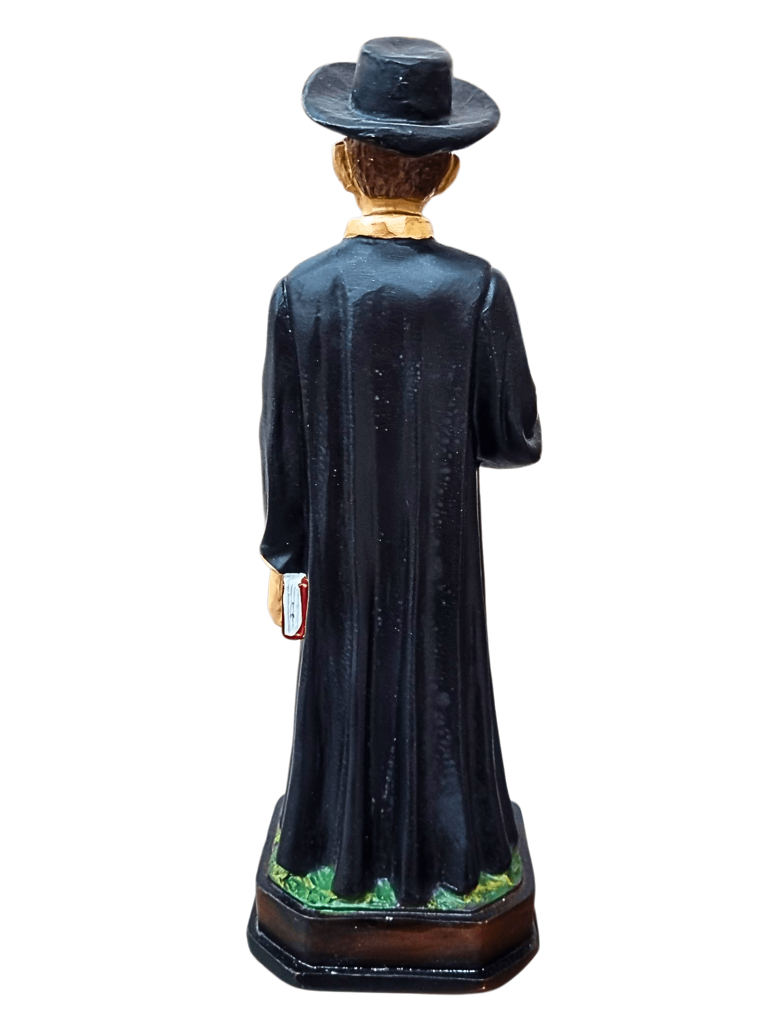 Imagem do Padre Cícero em Pó de Mármore Colorido 20 cm-TerraCotta Arte Sacra