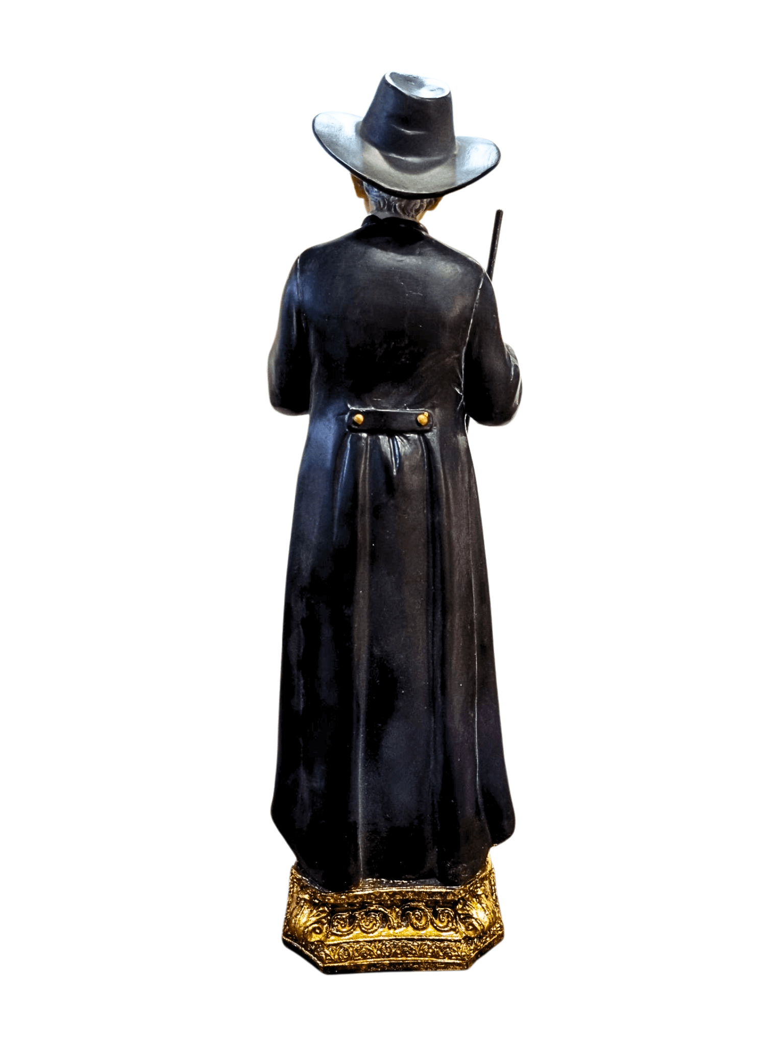 Imagem do Padre Cícero em Resina 30 cm-TerraCotta Arte Sacra