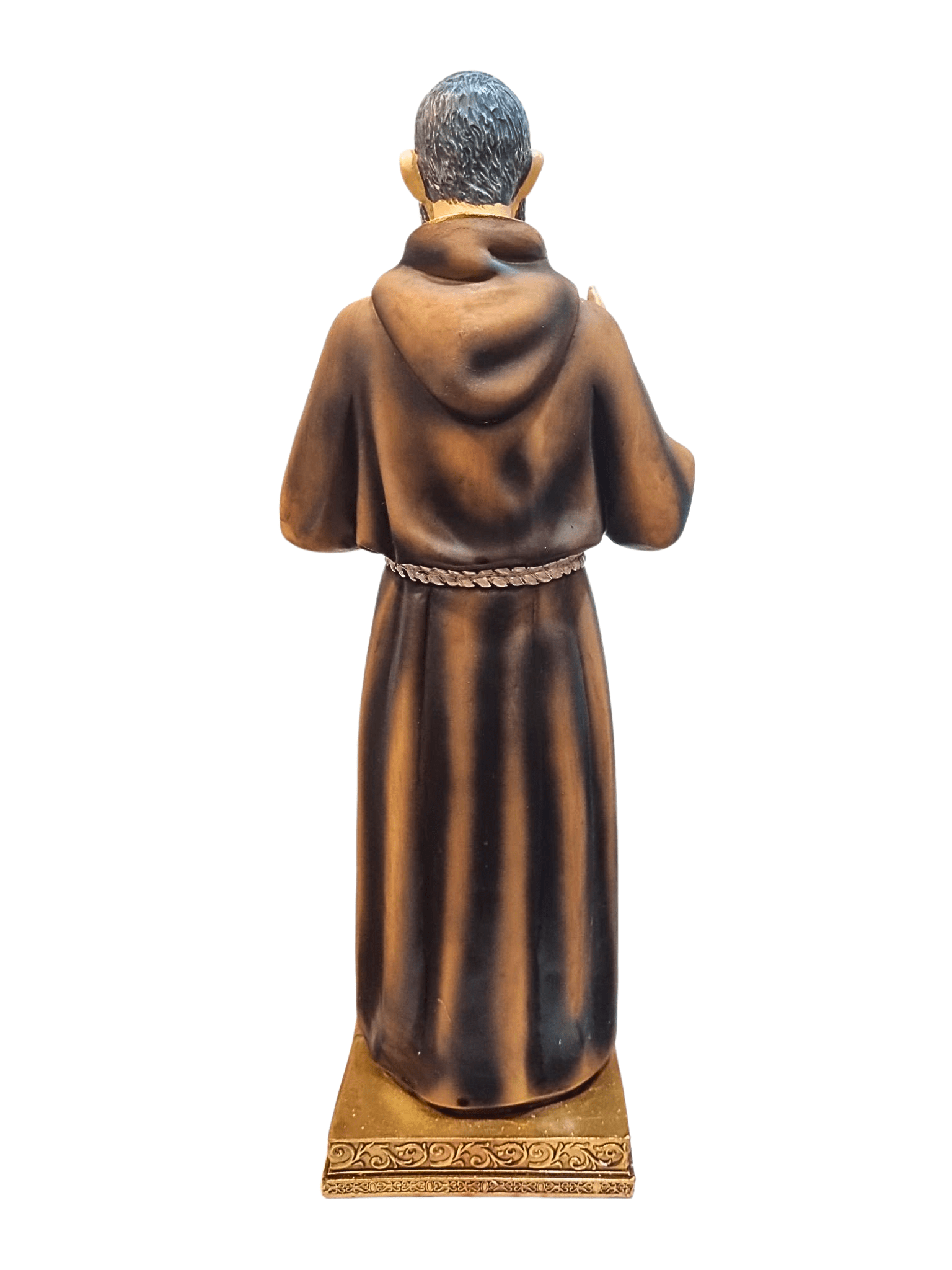 Imagem do Padre Pio em Resina 30 cm-TerraCotta Arte Sacra