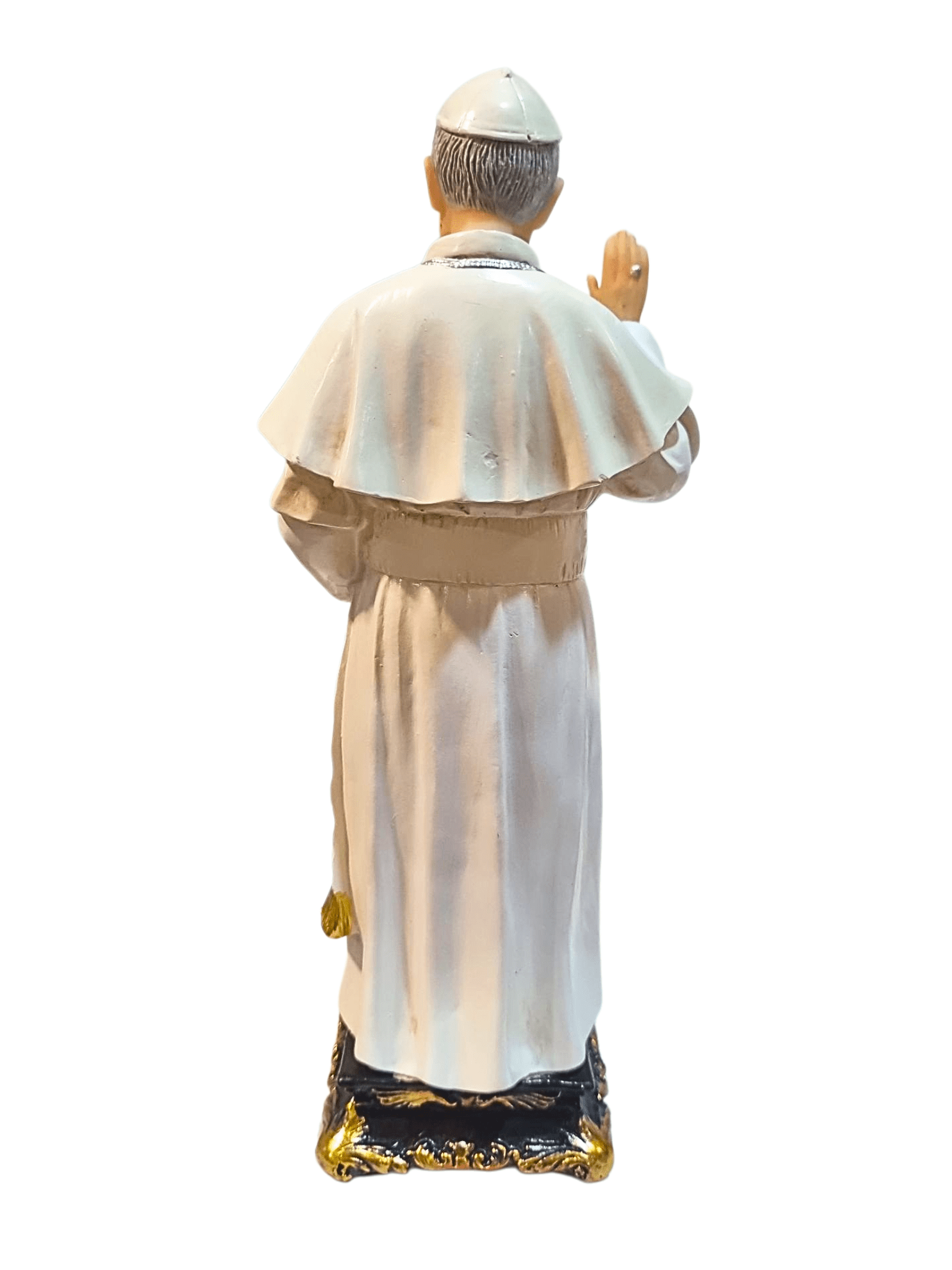 Imagem do Papa Francisco em Resina 20 cm-TerraCotta Arte Sacra