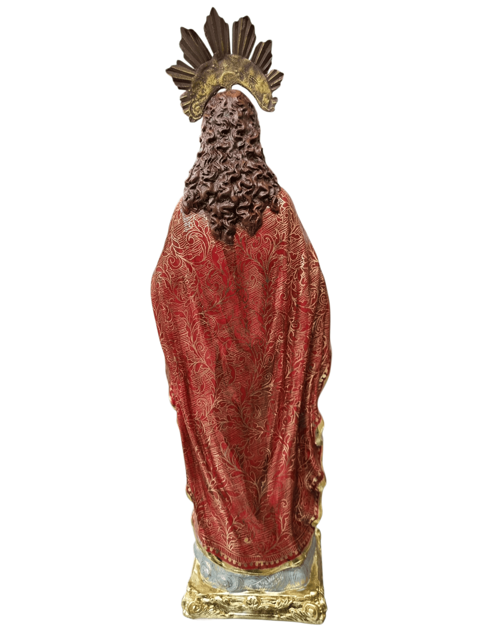 Imagem do Sagrado Coração Jesus Policromado de 46 cm-TerraCotta Arte Sacra