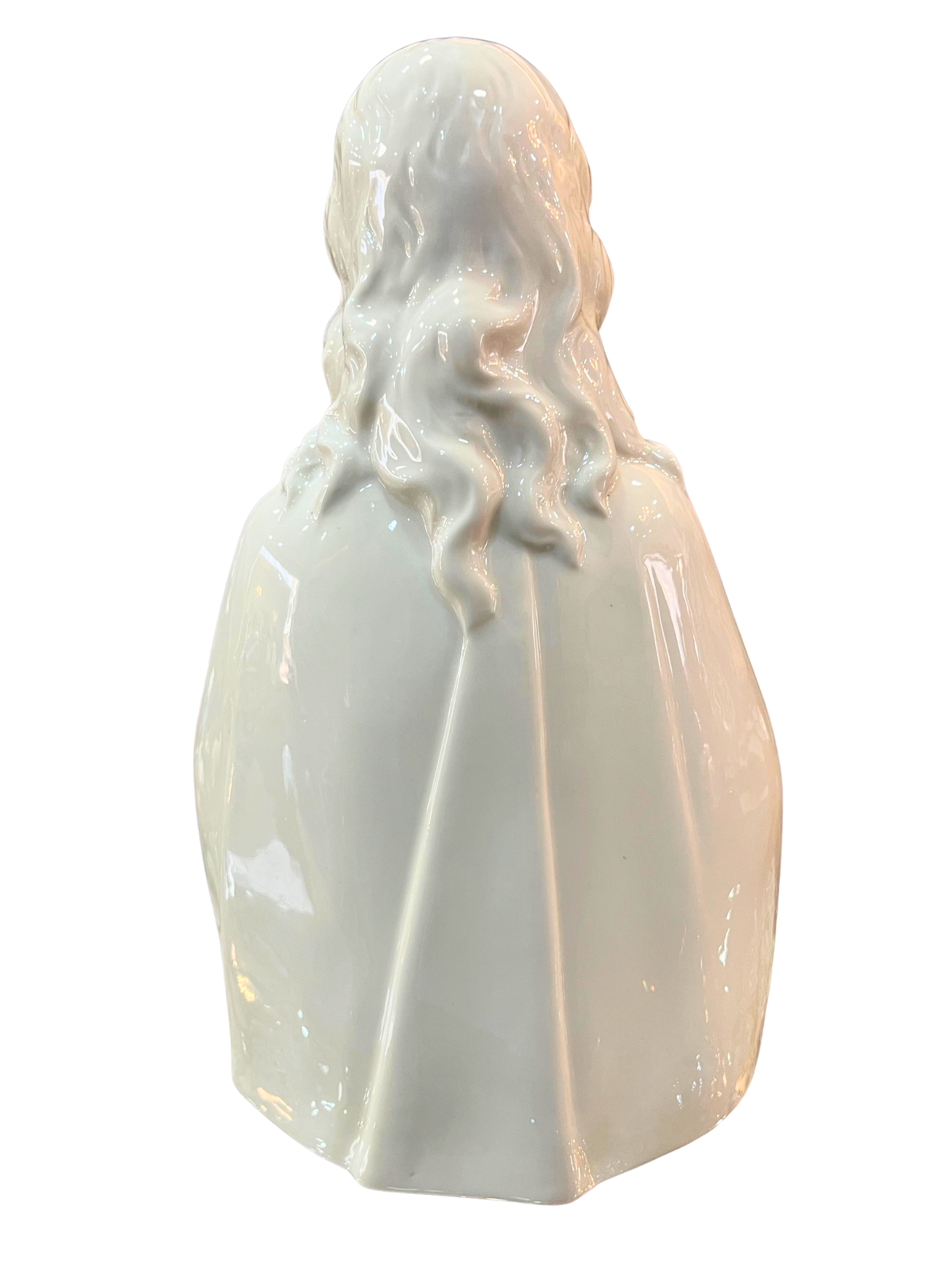 Imagem do Sagrado Coração de Jesus em Porcelana 27 x 17 cm-TerraCotta Arte Sacra