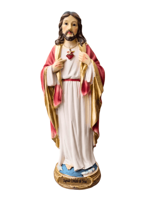 Imagem do Sagrado Coração de Jesus em Resina 20 cm-TerraCotta Arte Sacra