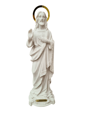 Imagem do Sagrado Coração de Jesus em Resina 35 cm-TerraCotta Arte Sacra