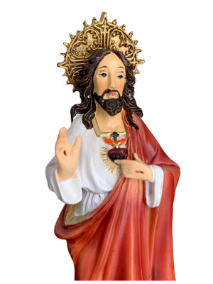 Imagem do Sagrado Coração de Jesus em Resina13 cm-TerraCotta Arte Sacra