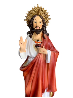 Imagem do Sagrado Coração de Jesus em Resina13 cm-TerraCotta Arte Sacra