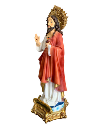 Imagem do Sagrado Coração de Jesus em Resina13 cm-TerraCotta Arte Sacra