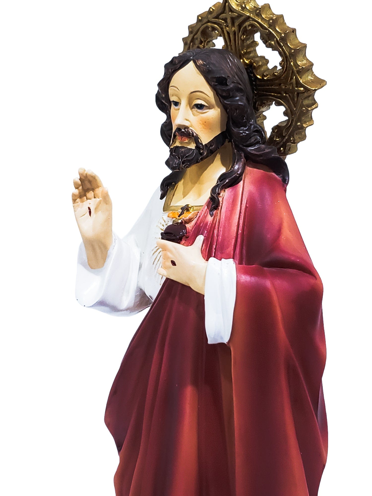 Imagem do Sagrado Coração de Jesus em Resina30 cm-TerraCotta Arte Sacra