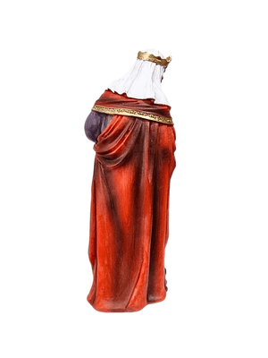 Imagem em Resina Rei Mago Baltazar 20 cm-TerraCotta Arte Sacra