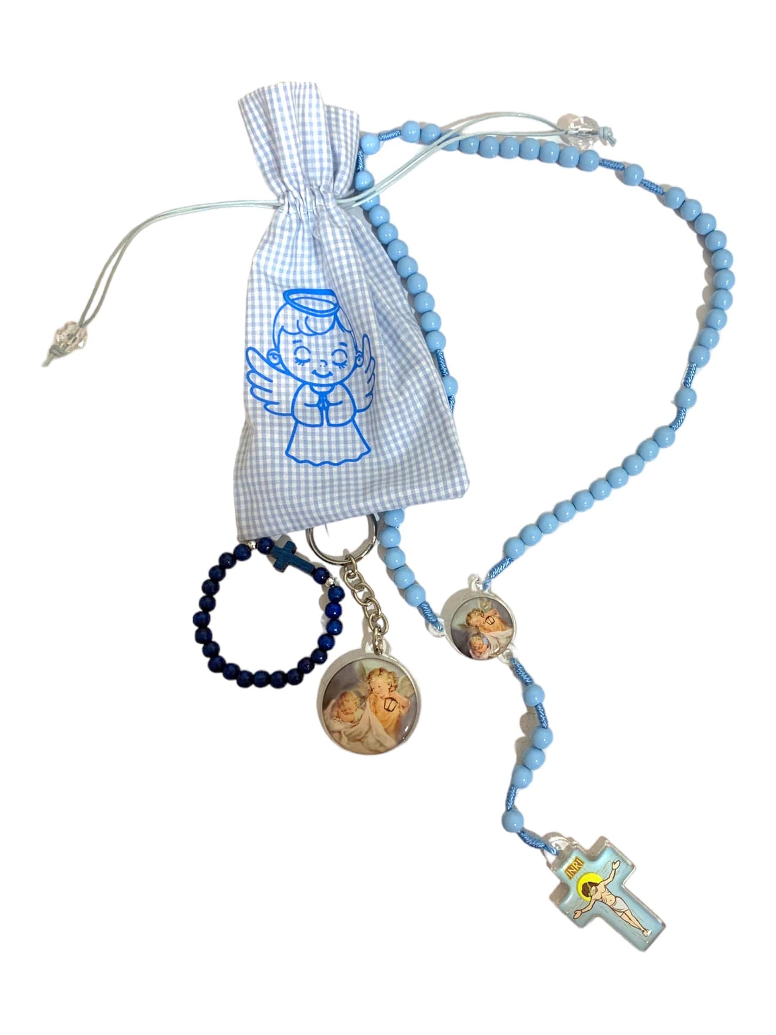 Kit Infantil Meu Anjo da Guarda Azul-TerraCotta Arte Sacra