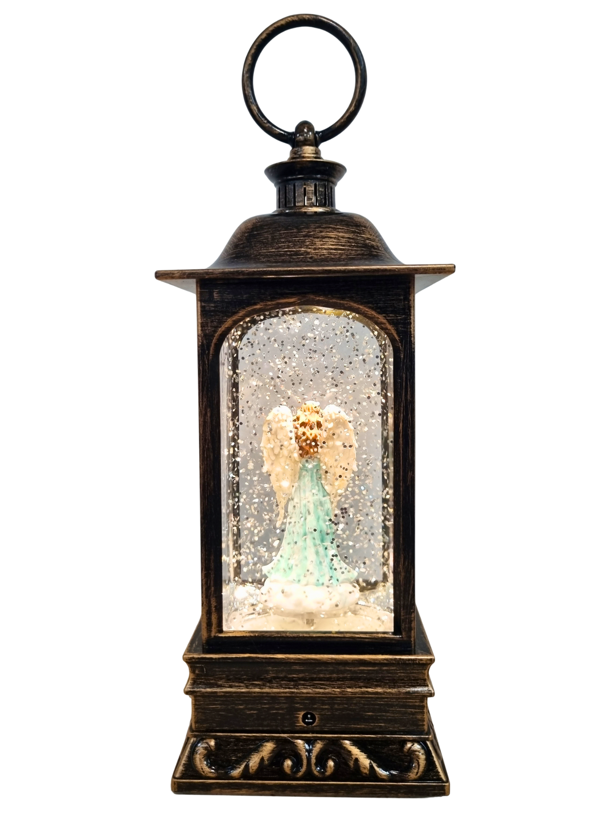 Luminária Anjo Azul 26 x 10 cm-TerraCotta Arte Sacra