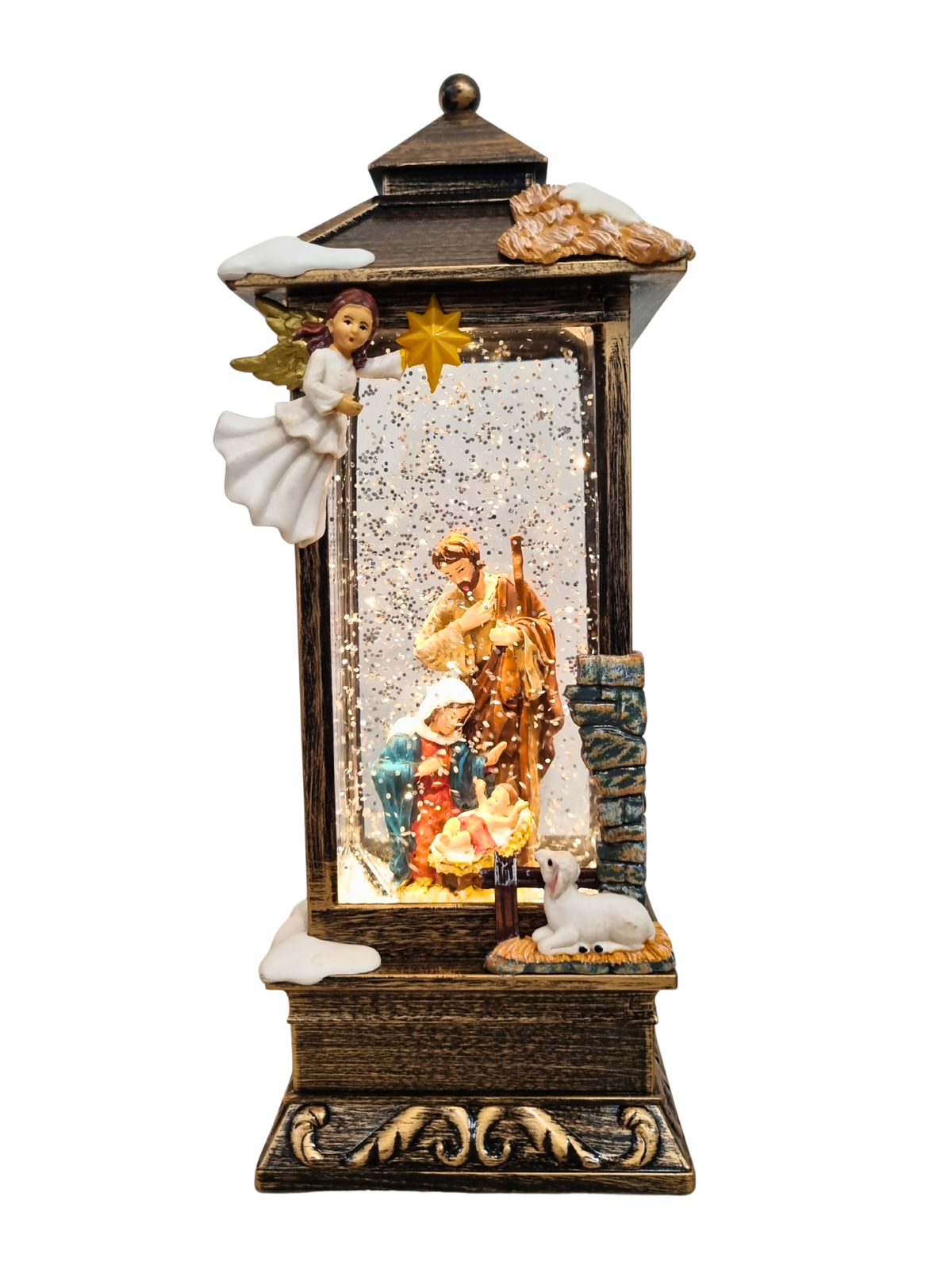 Luminária Sagrada Família Maior 30 x 11 cm-TerraCotta Arte Sacra