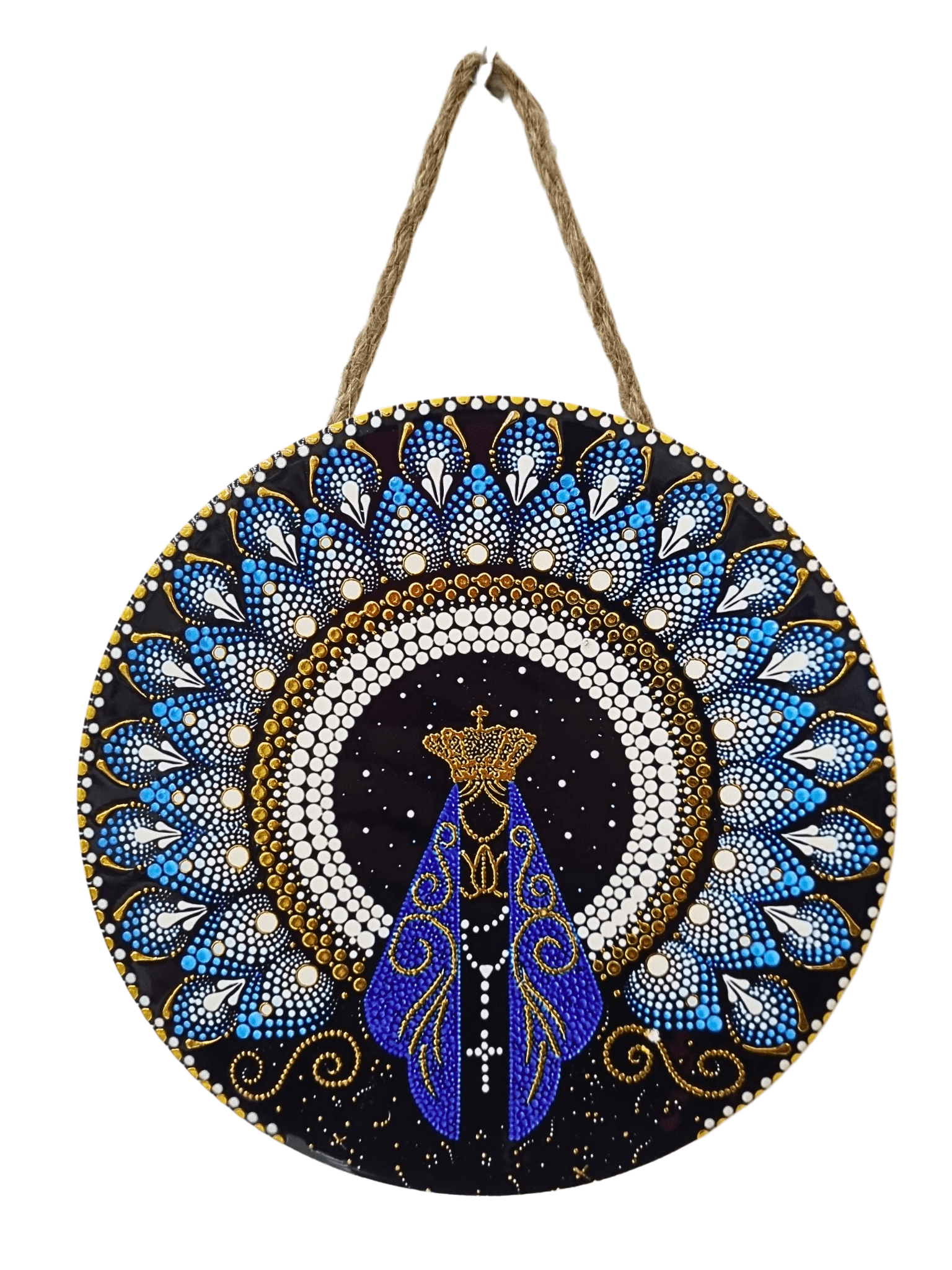 Mandala Nossa Senhora Aparecida (3)-TerraCotta Arte Sacra
