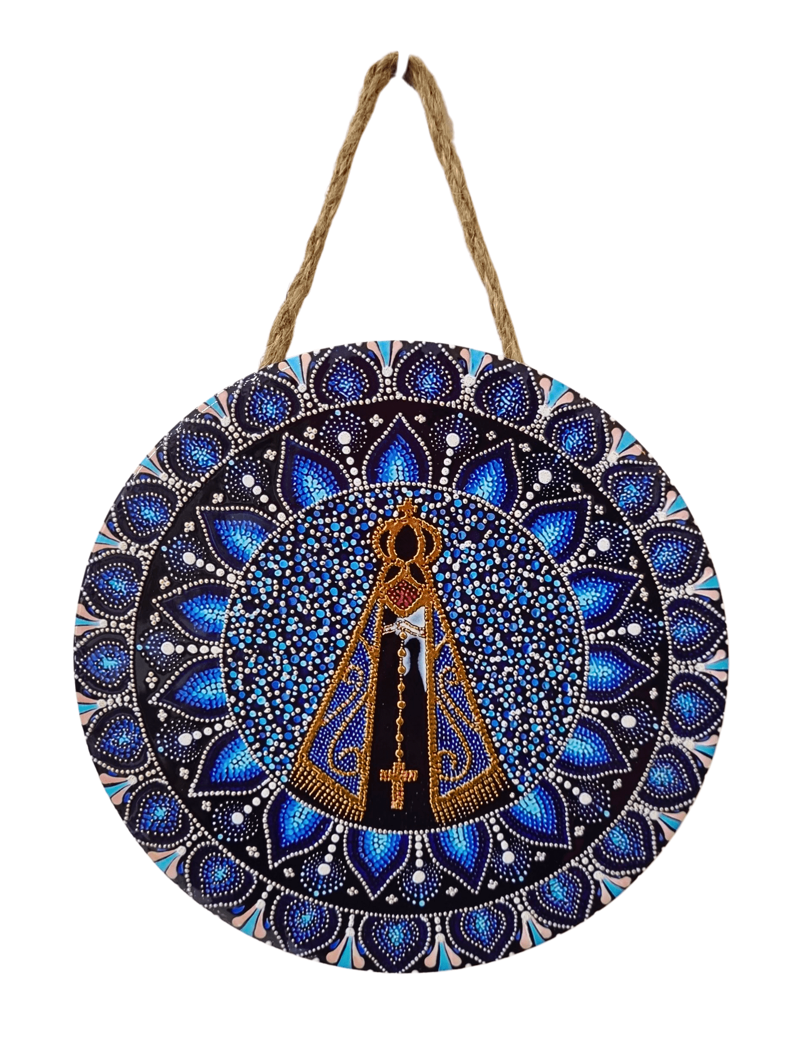 Mandala Nossa Senhora Aparecida (5)-TerraCotta Arte Sacra