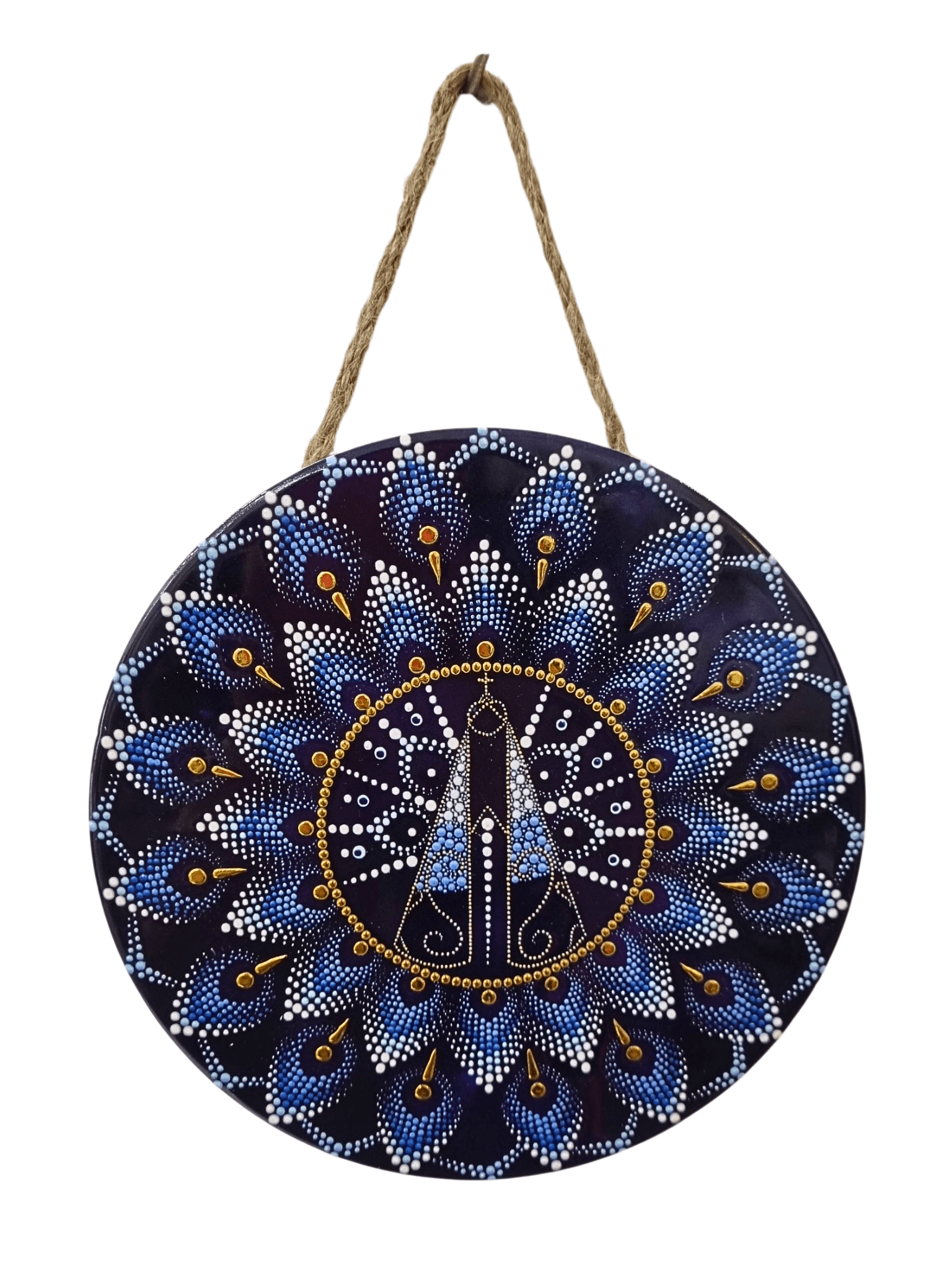 Mandala Nossa Senhora Aparecida (6)-TerraCotta Arte Sacra