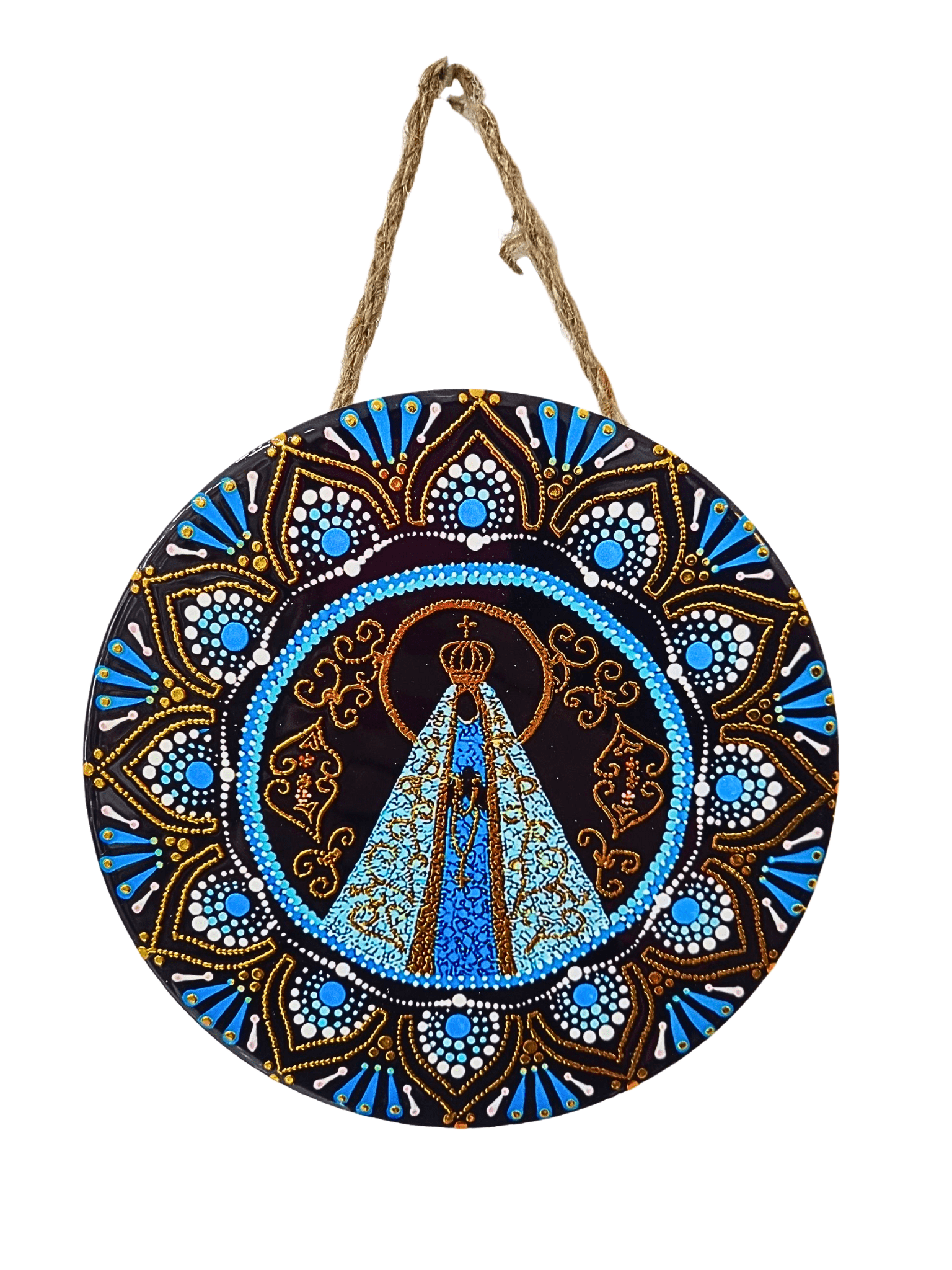 Mandala Nossa Senhora Aparecida (8)-TerraCotta Arte Sacra