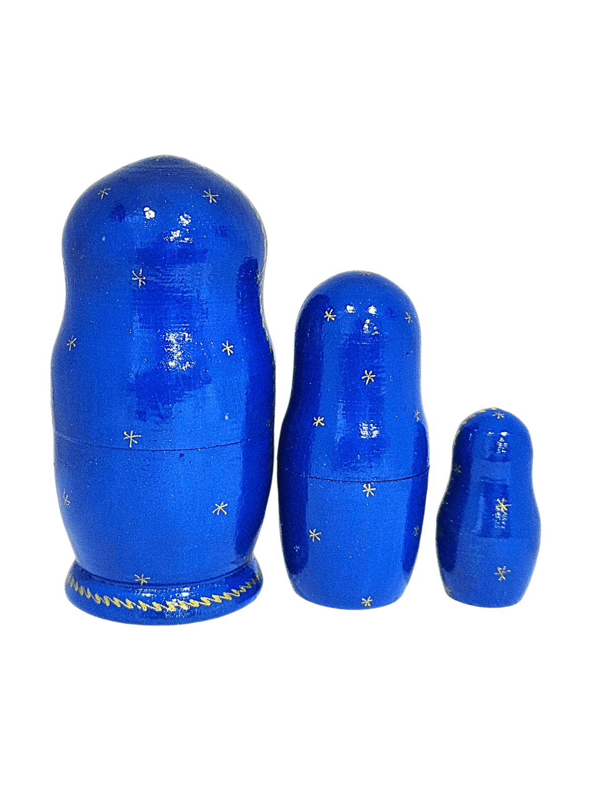 Matrioska Sagrada Família Azul 11 x 6 cm-TerraCotta Arte Sacra