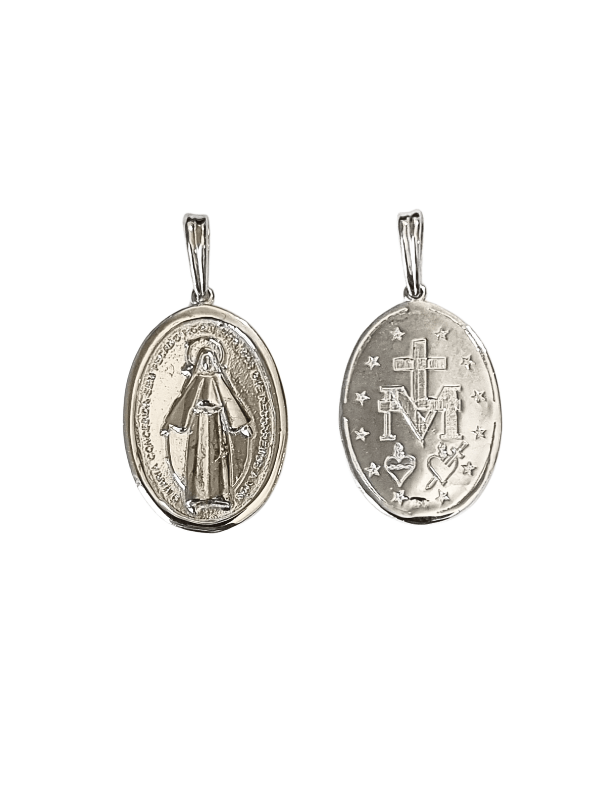 Medalha Nossa Senhora das Graças em Prata de Lei 925-TerraCotta Arte Sacra