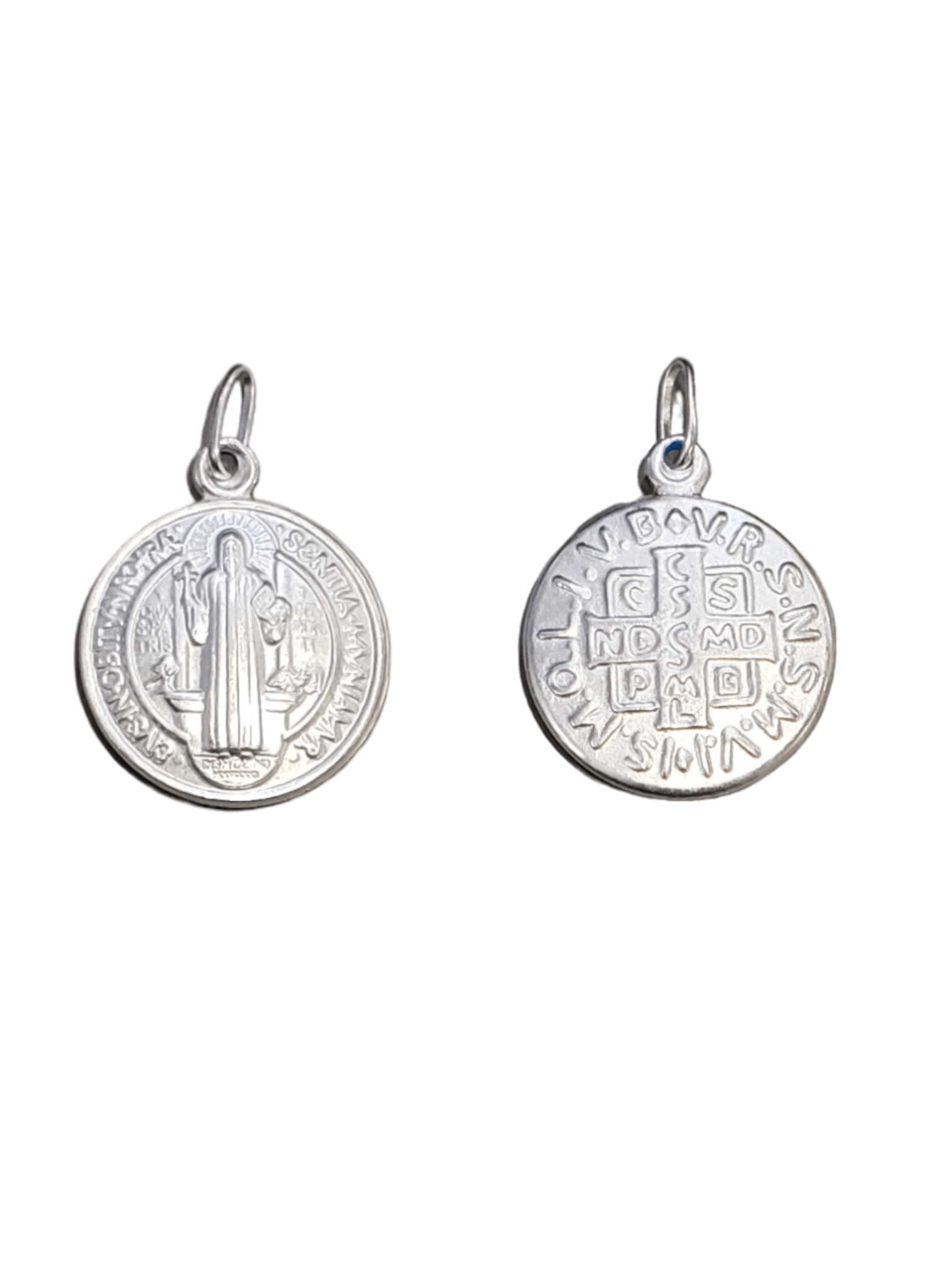 Medalha de São Bento em Prata de Lei 925-TerraCotta Arte Sacra