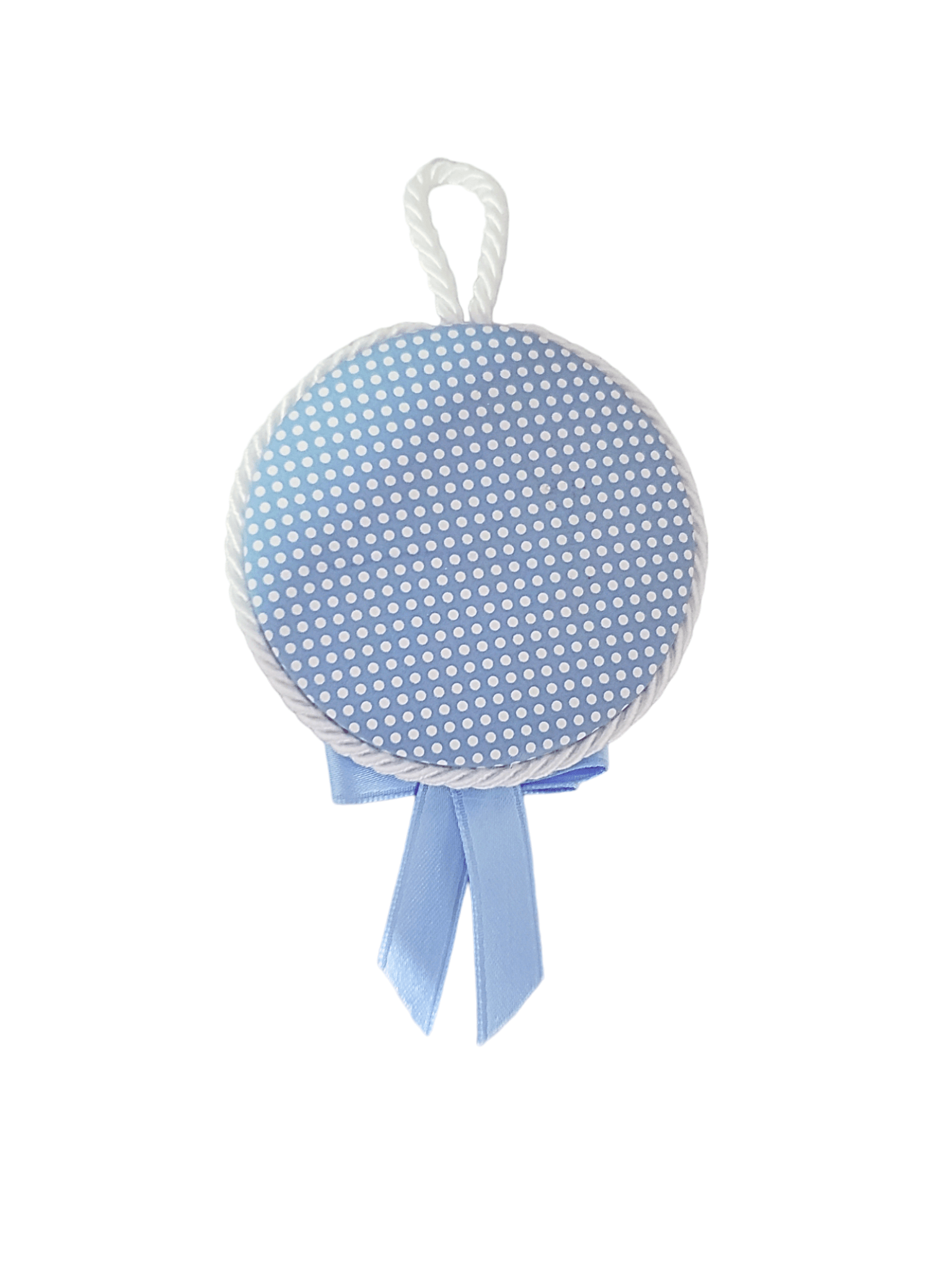 Medalhão de Berço com Medalha de Prata Madona (Meninos)-TerraCotta Arte Sacra