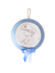 Medalhão de Berço com Medalha de Prata Madona e Música (Meninos)-TerraCotta Arte Sacra