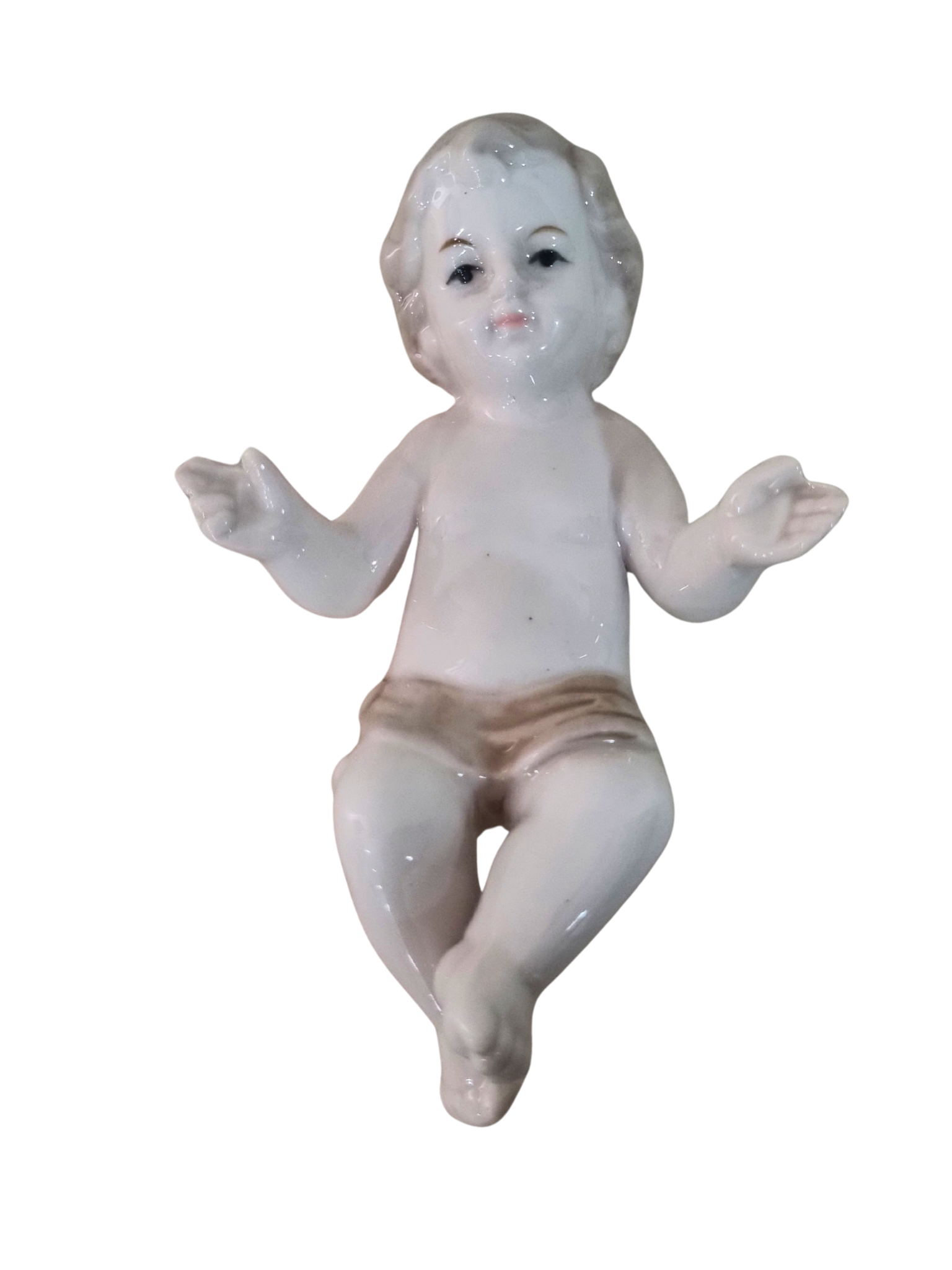 Menino Jesus em Porcelana 13 cm-TerraCotta Arte Sacra