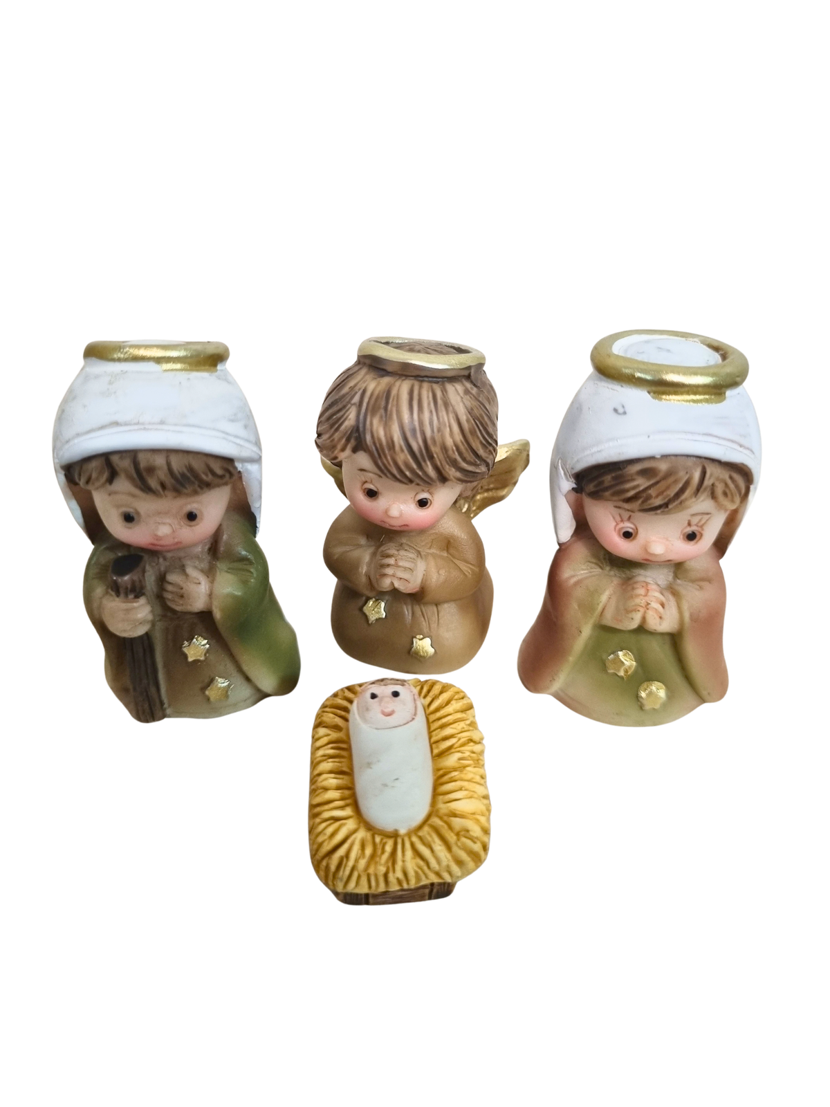 Mini Presépio em Resina 10 peças 5 cm-TerraCotta Arte Sacra