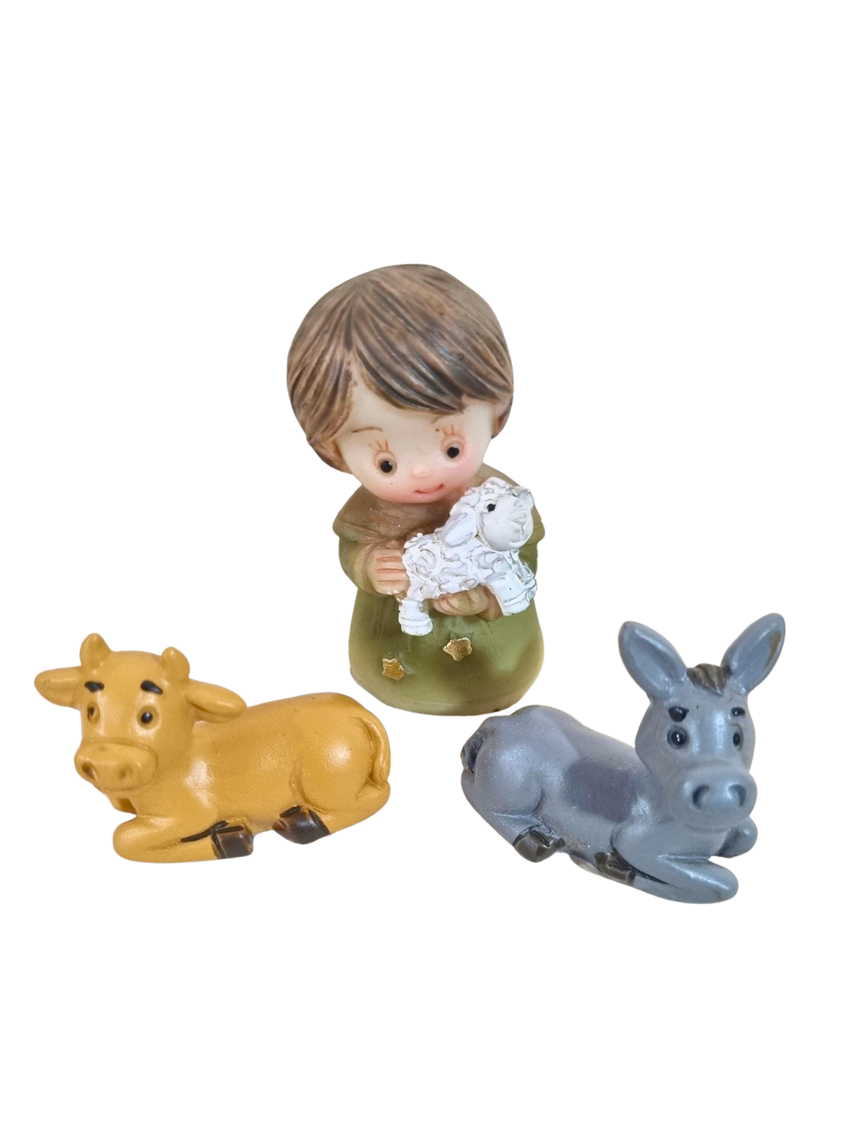 Mini Presépio em Resina 10 peças 5 cm-TerraCotta Arte Sacra