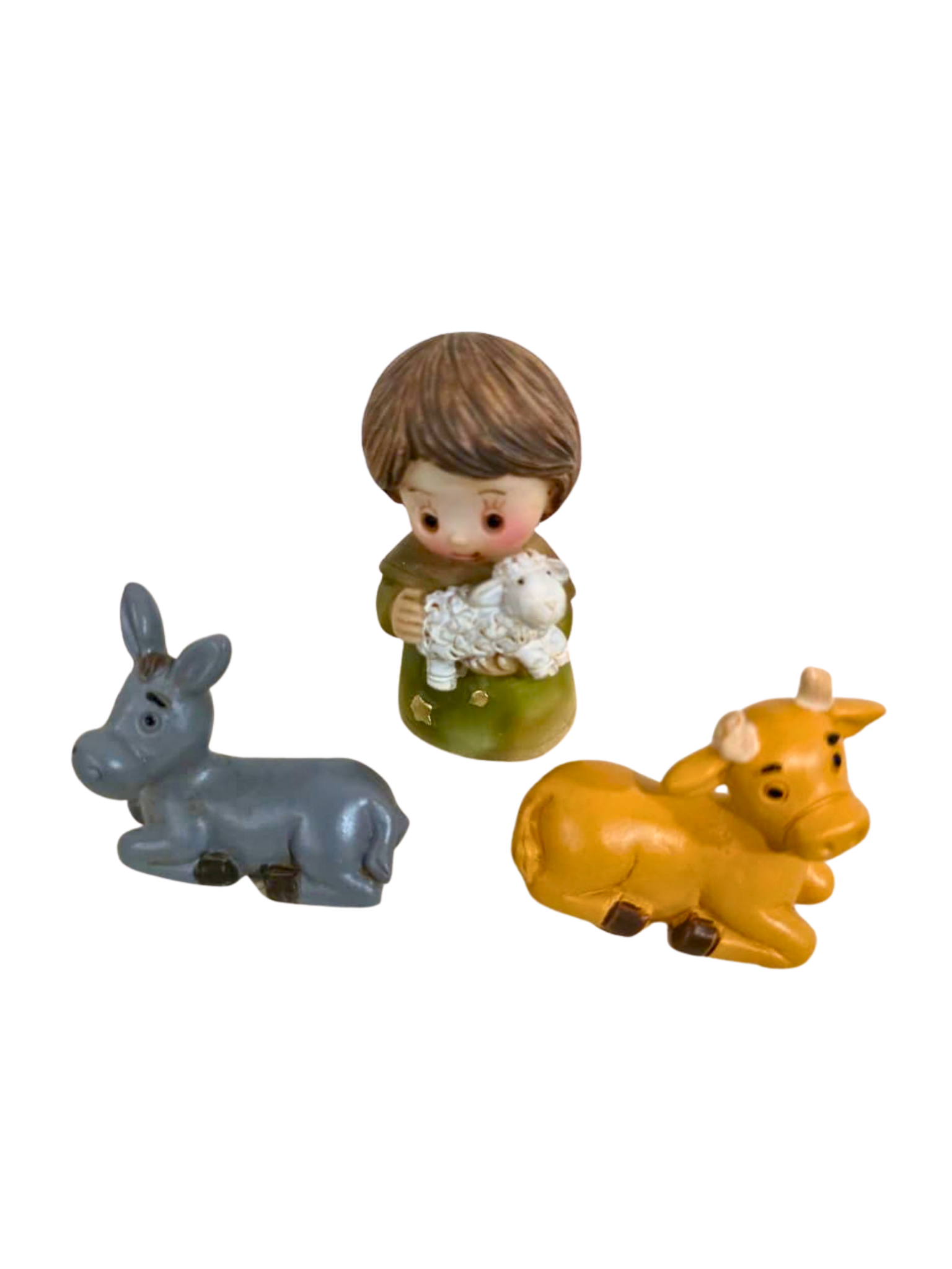 Mini Presépio em Resina 10 peças 6,5 cm-TerraCotta Arte Sacra