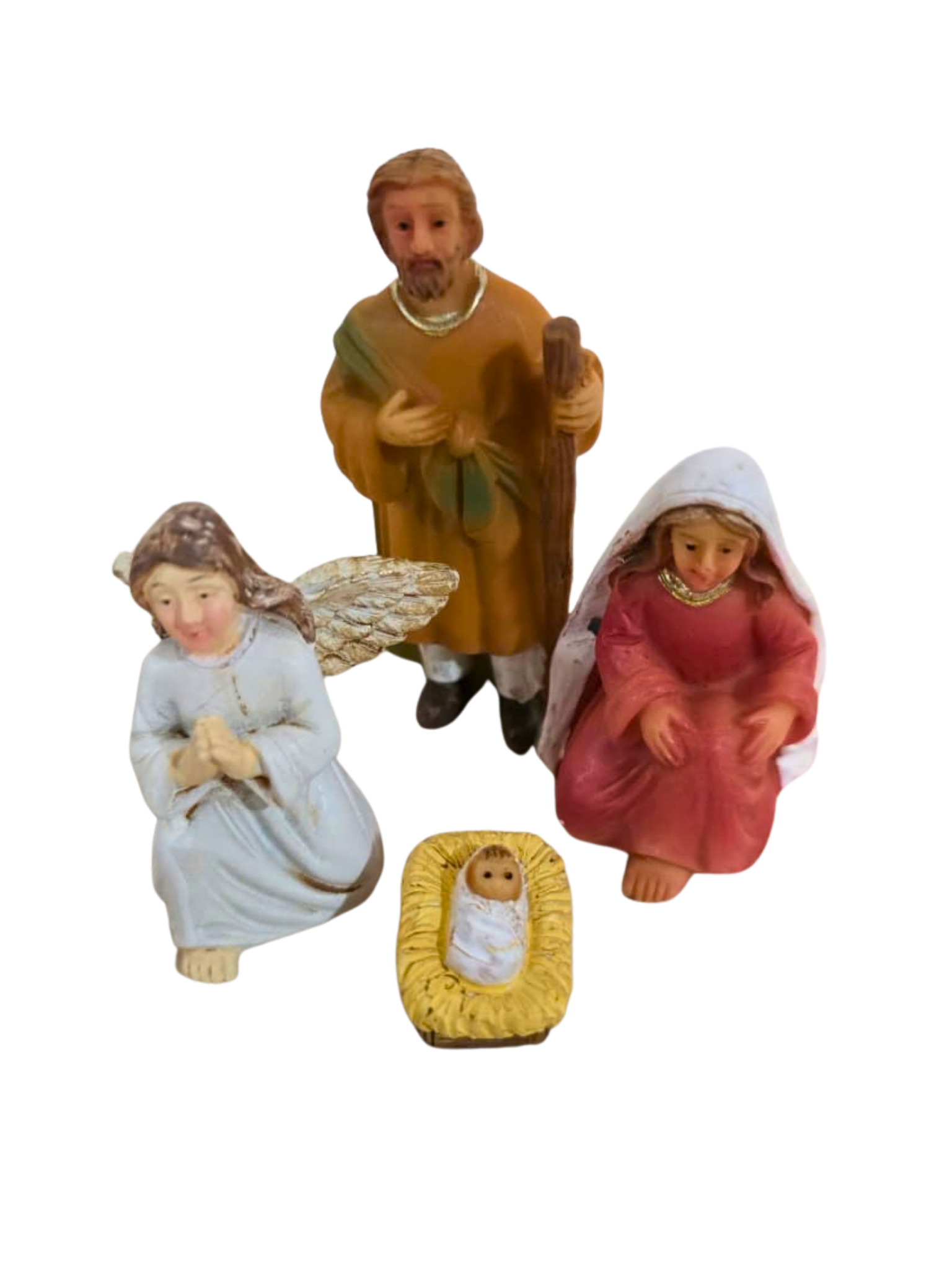 Mini Presépio em Resina 10 peças 7,5 cm-TerraCotta Arte Sacra