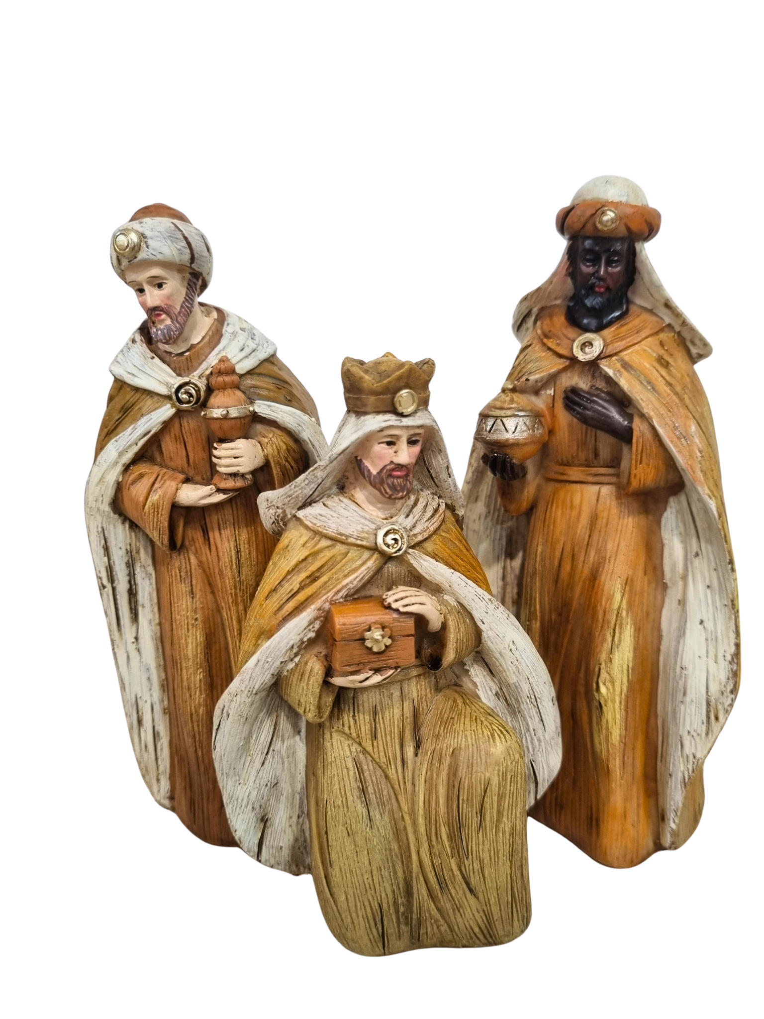 Mini Presépio em Resina 9 peças 15 cm-TerraCotta Arte Sacra