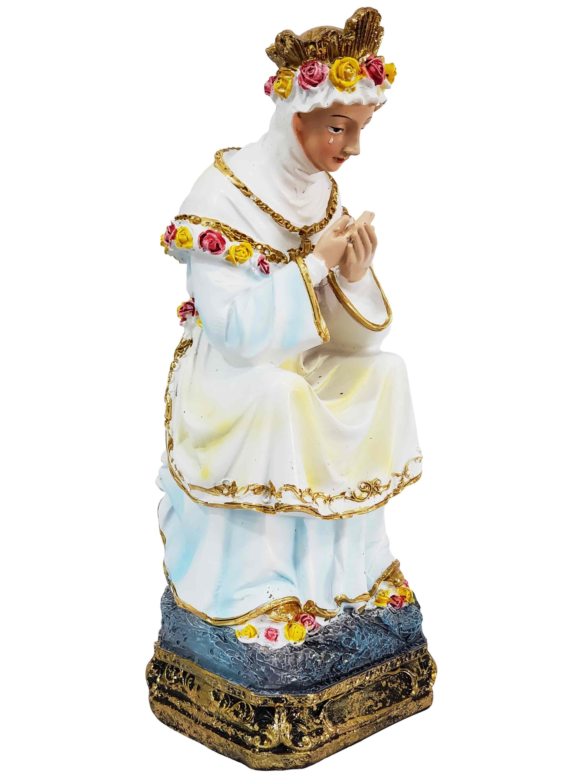 Nossa Senhora da Salete em Resina 22 cm-TerraCotta Arte Sacra