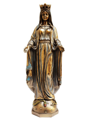 Nossa Senhora das Graças Tritico-TerraCotta Arte Sacra