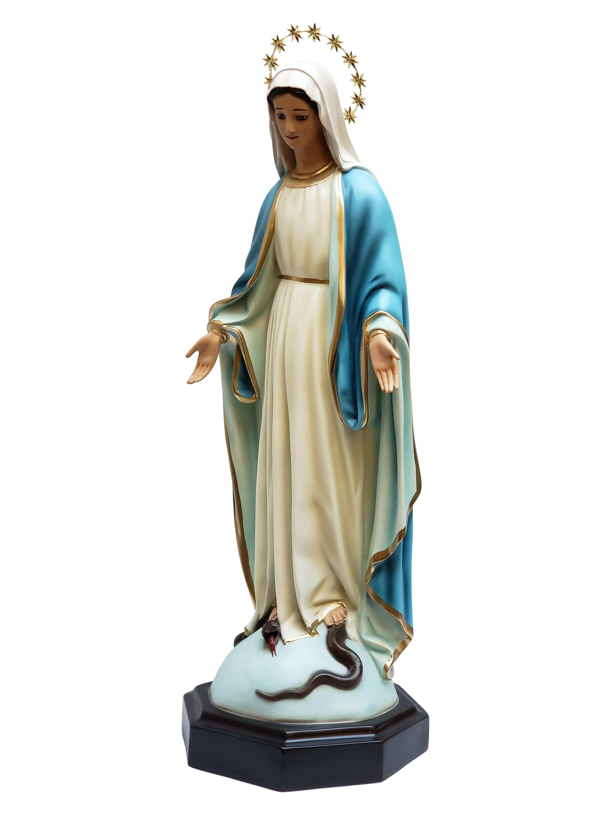 Nossa Senhora das Graças de Pó de Mármore 65 cm-TerraCotta Arte Sacra