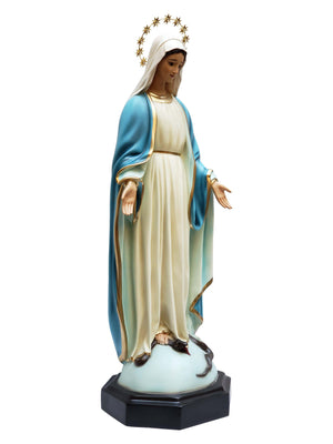 Nossa Senhora das Graças de Pó de Mármore 65 cm-TerraCotta Arte Sacra