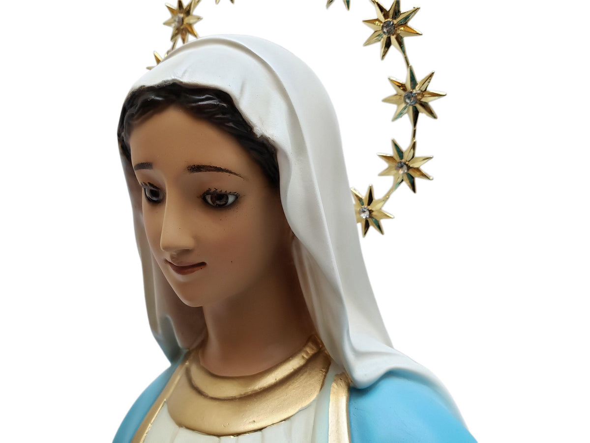 Nossa Senhora das Graças de Pó de Mármore 65 cm-TerraCotta Arte Sacra