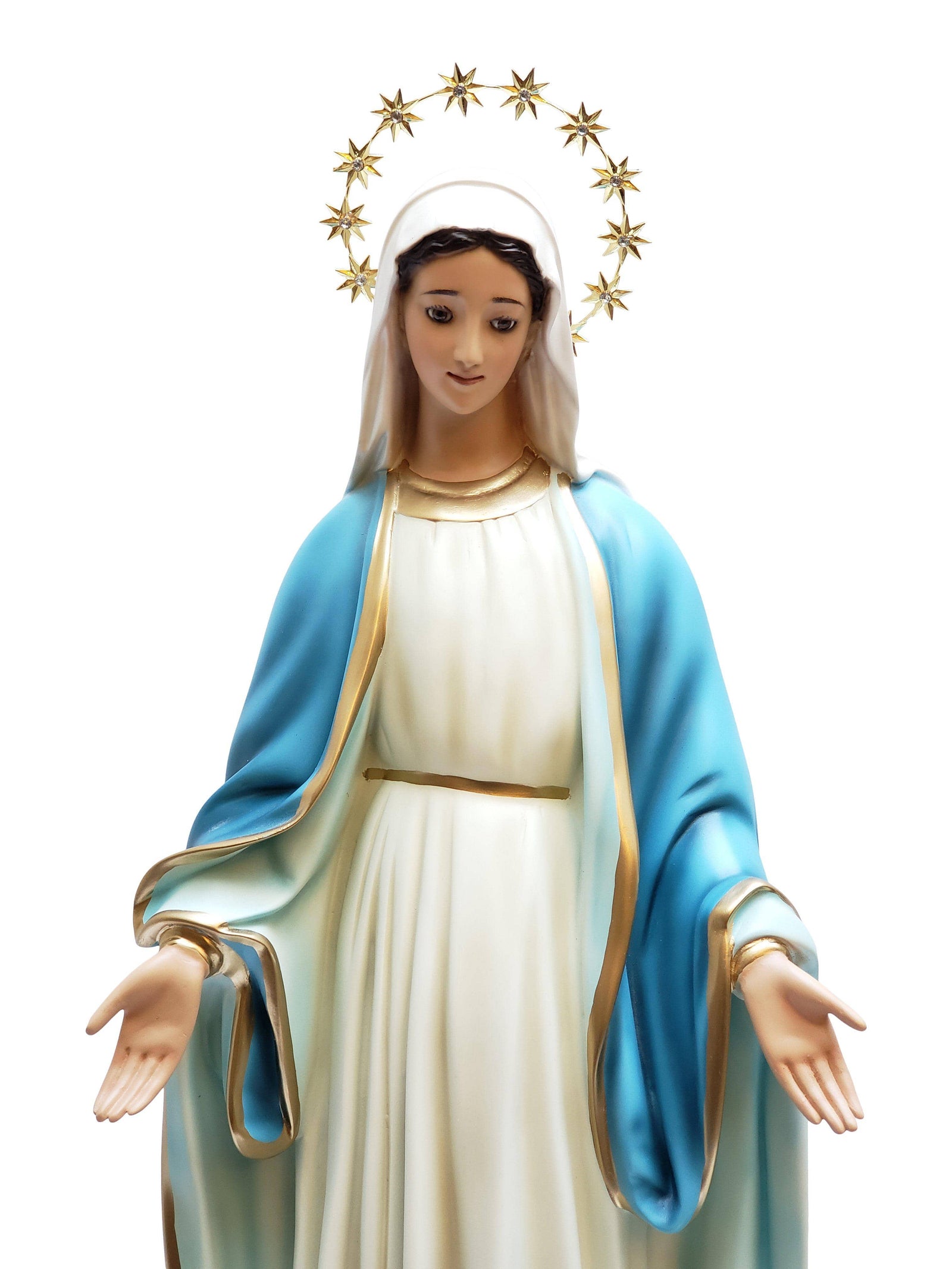 Nossa Senhora das Graças de Pó de Mármore 65 cm-TerraCotta Arte Sacra