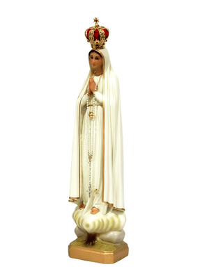 Nossa Senhora de Fátima de Pó de Mármore 43-TerraCotta Arte Sacra