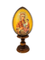 Ovo Russo em Madeira Ícone Mãe de Deus de Jerusalém 13 cm-TerraCotta Arte Sacra