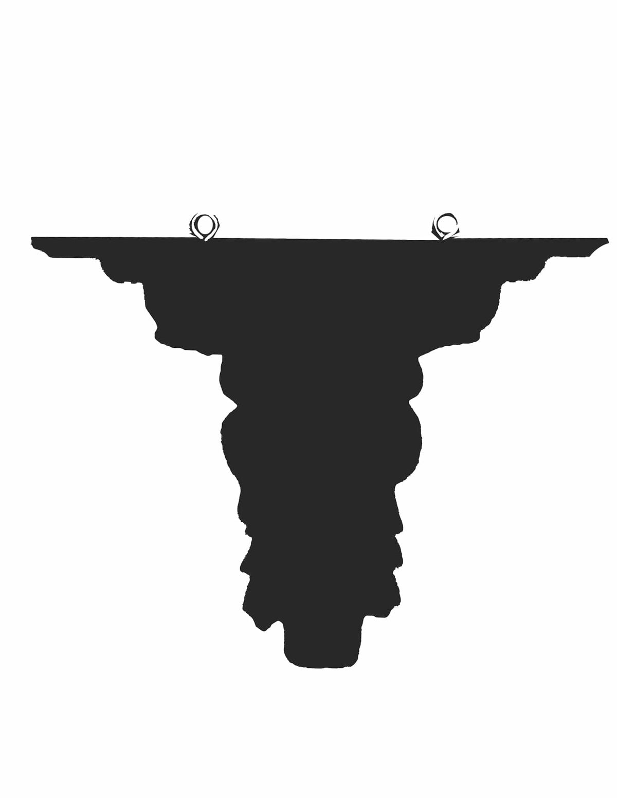 Peanha de Anjo em Pó de Mármore 55 cm-TerraCotta Arte Sacra