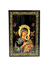 Porta Terço Bizantino Ícone Nossa Senhora do Perpétuo Socorro 6 x 9 x 3,5 cm-TerraCotta Arte Sacra