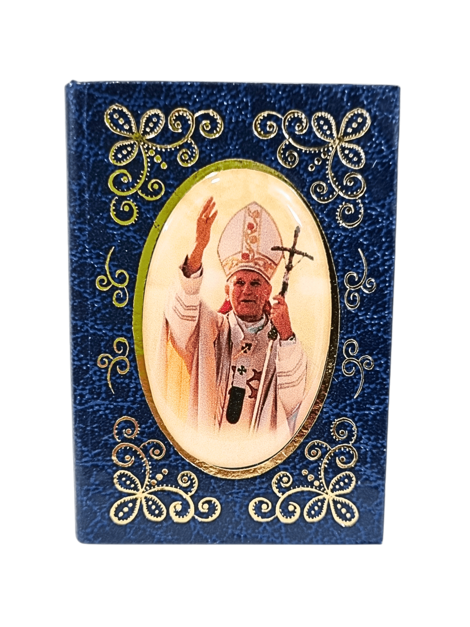 Porta Terço Italiano Papa João Paulo-TerraCotta Arte Sacra