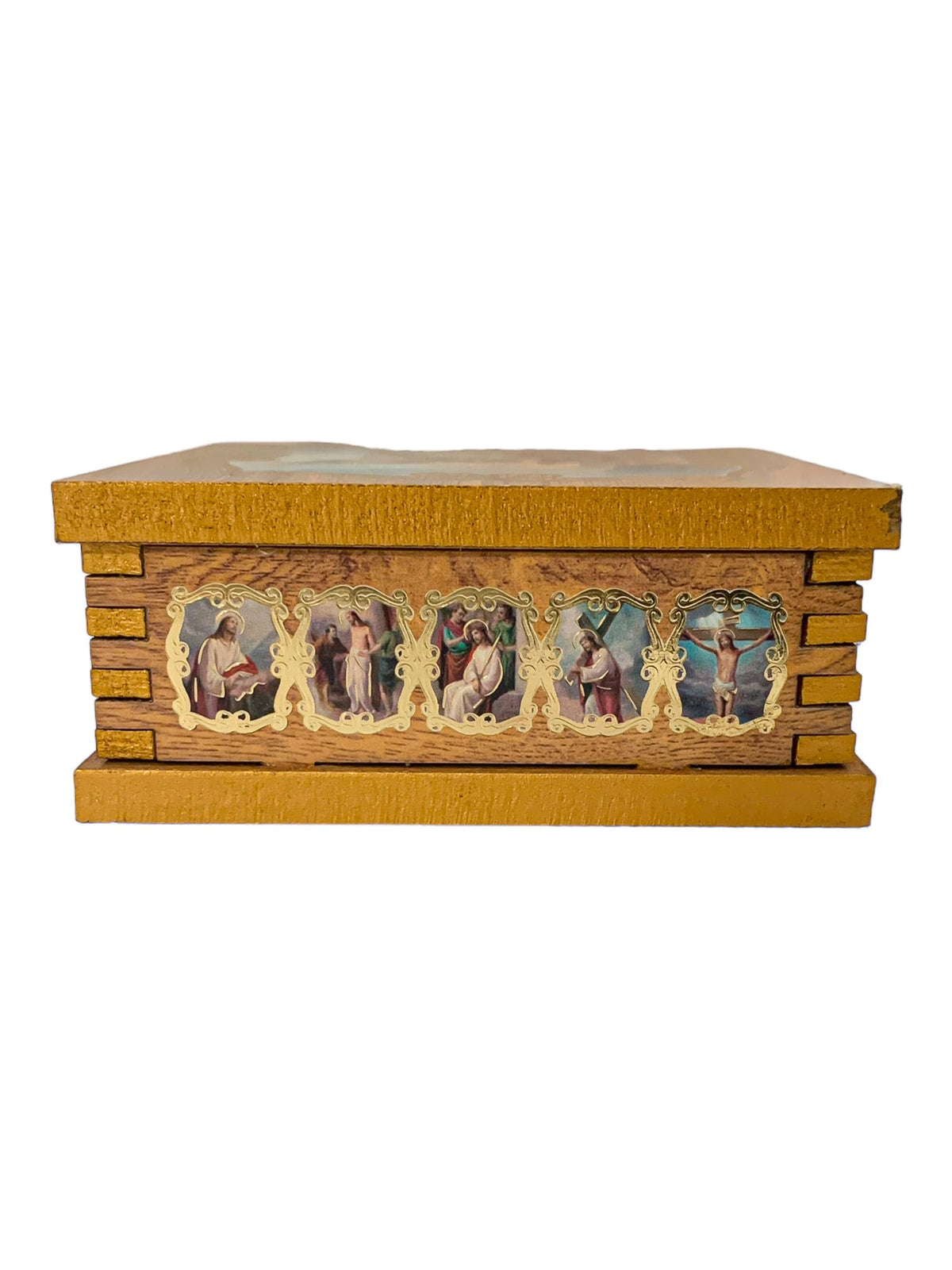 Porta Terço Italiano Papa João Paulo II-TerraCotta Arte Sacra