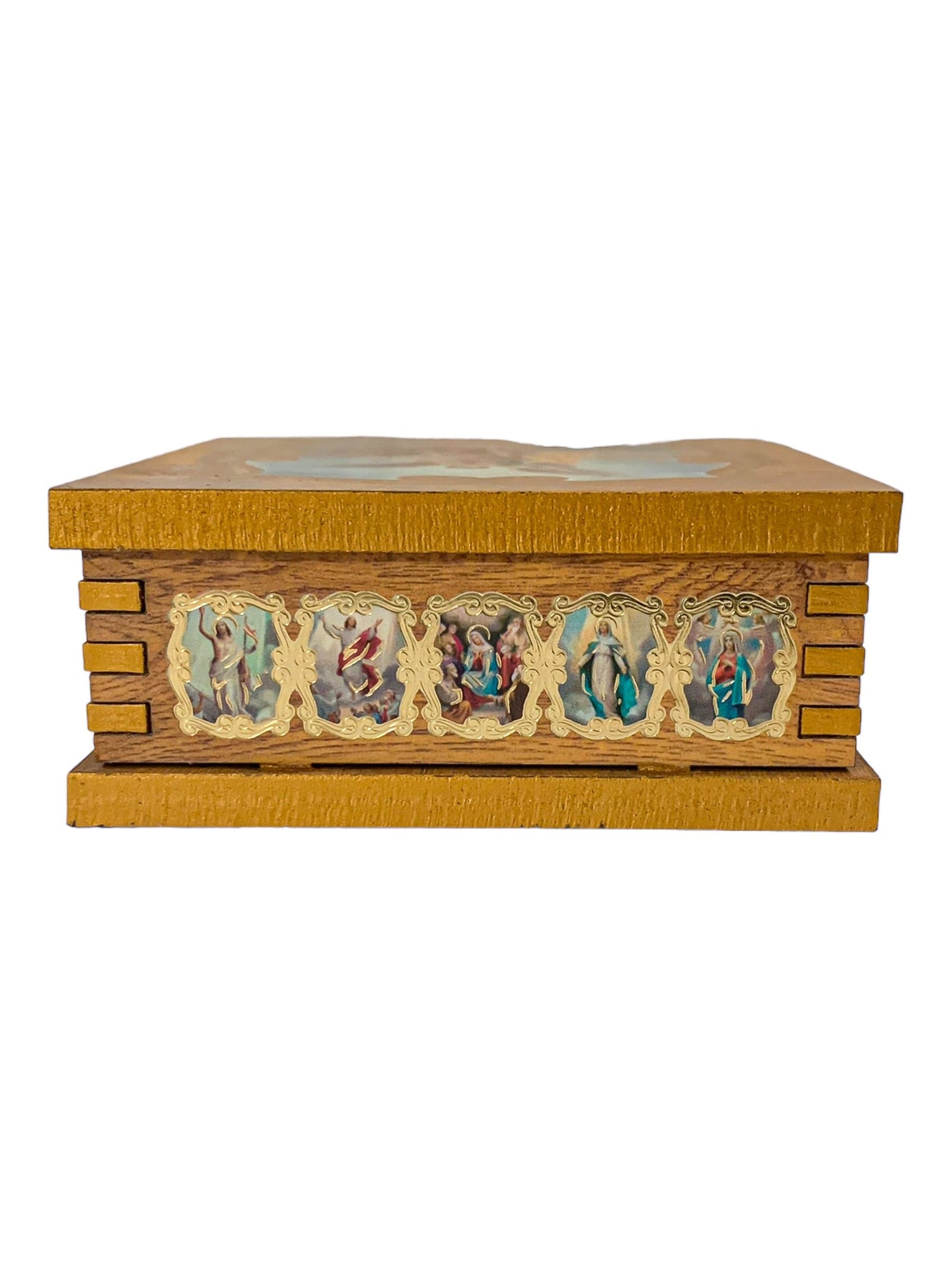 Porta Terço Italiano Papa João Paulo II-TerraCotta Arte Sacra